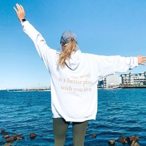 THE WORLD IS A BETTER PLACE WITH YOU IN IT